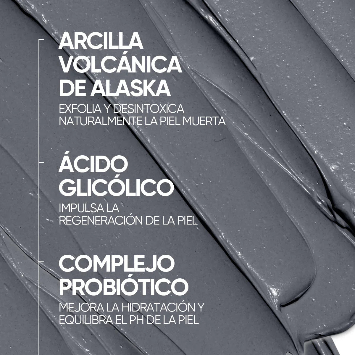 Mascarilla en Barra de Arcilla Volcánica de Alaska Limpiadora de Puntos Negros