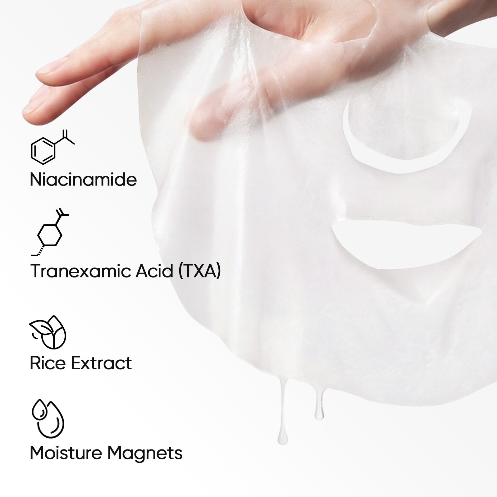 Niacinamide Brightening Quick Mask & Gel Moisturizer Set 2pcs