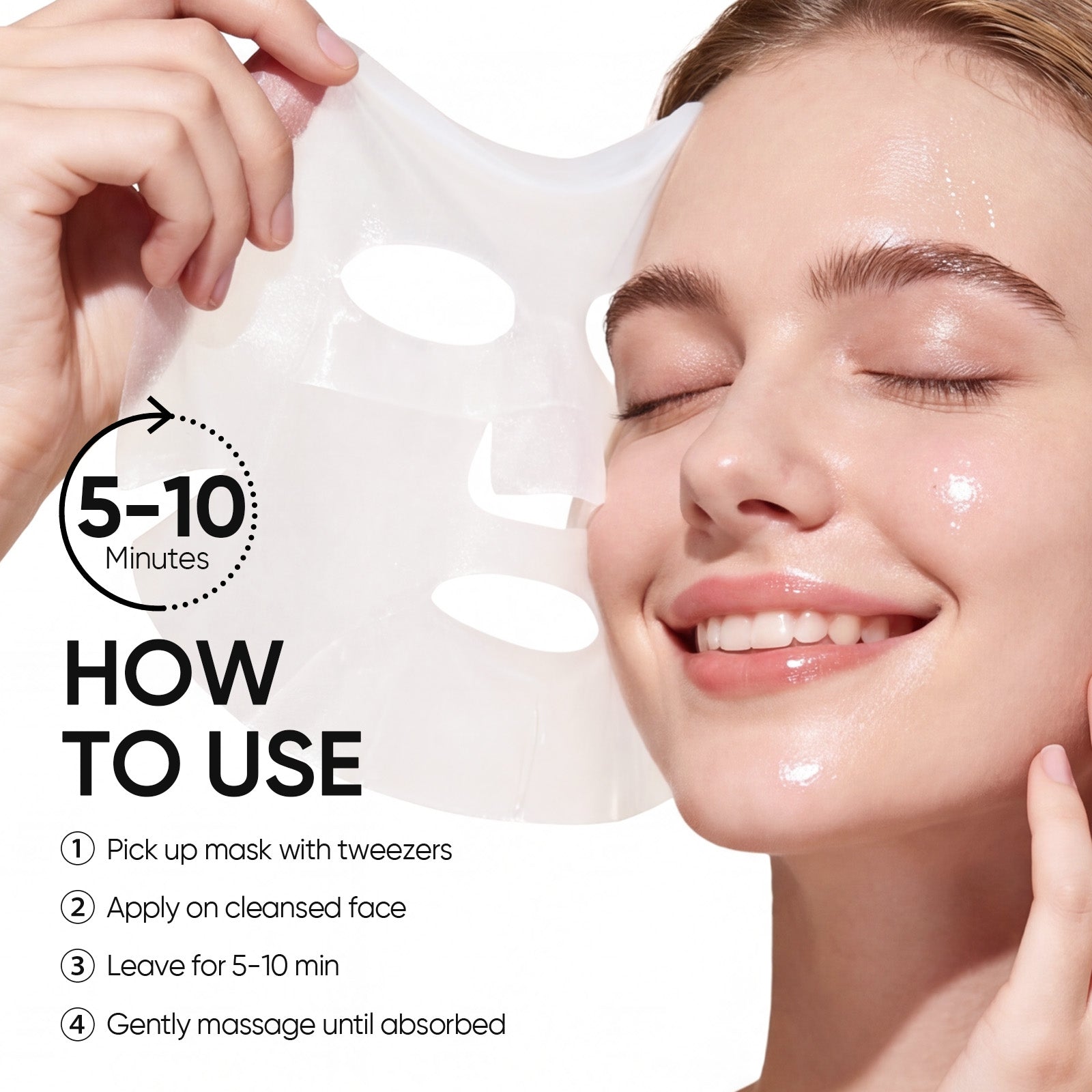 Niacinamide Brightening Quick Mask & Gel Moisturizer Set 2pcs
