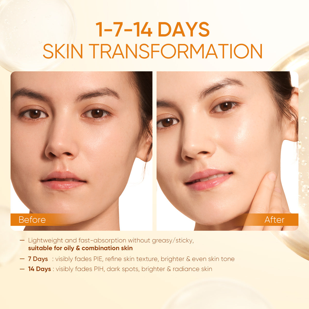 Hidratante Iluminador Potenciador con Vitamina C