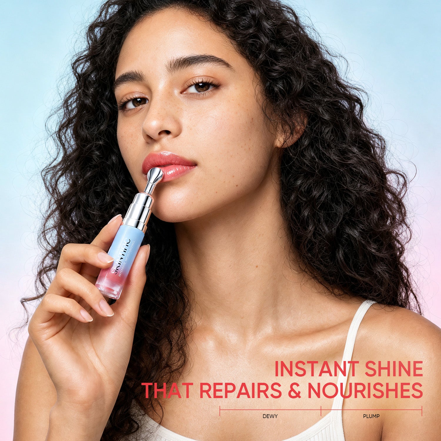 Intensive Moisturizing Glossy Peptide Lip Serum 3Pcs Set