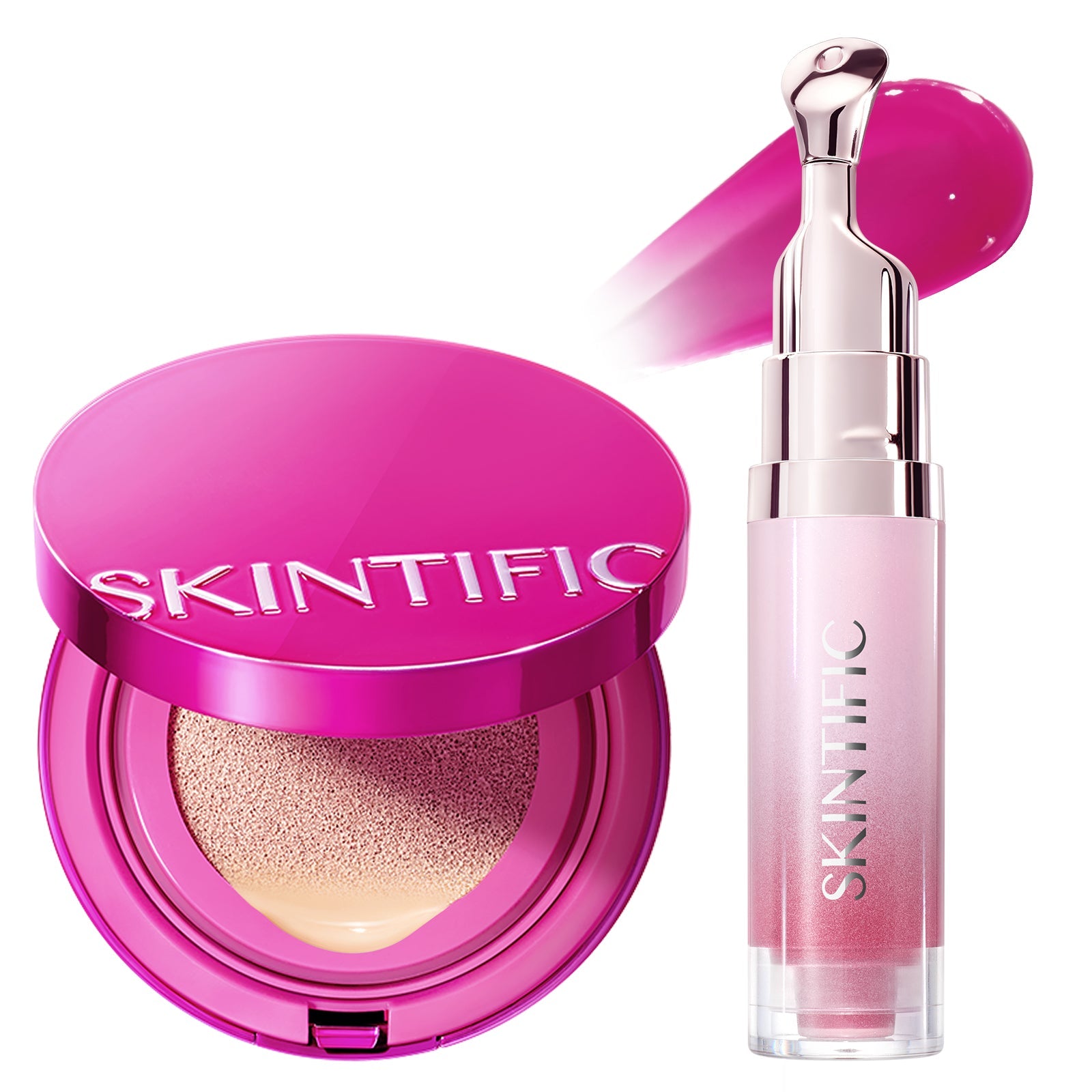 Set Glow Cushion & Sérum Labial con Péptidos – 2 piezas