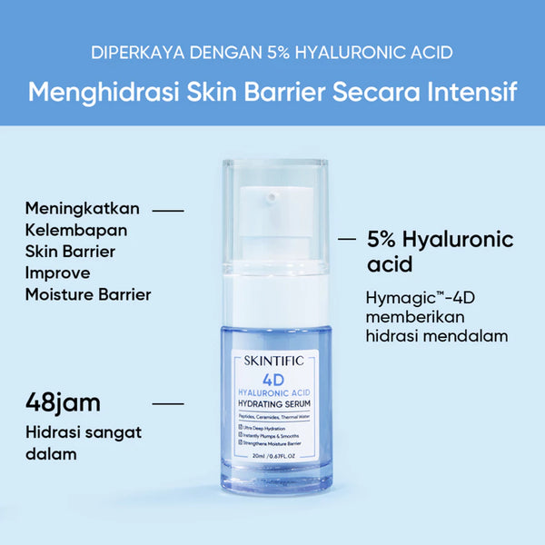 Sérum Hidratante con Ácido Hialurónico 4D