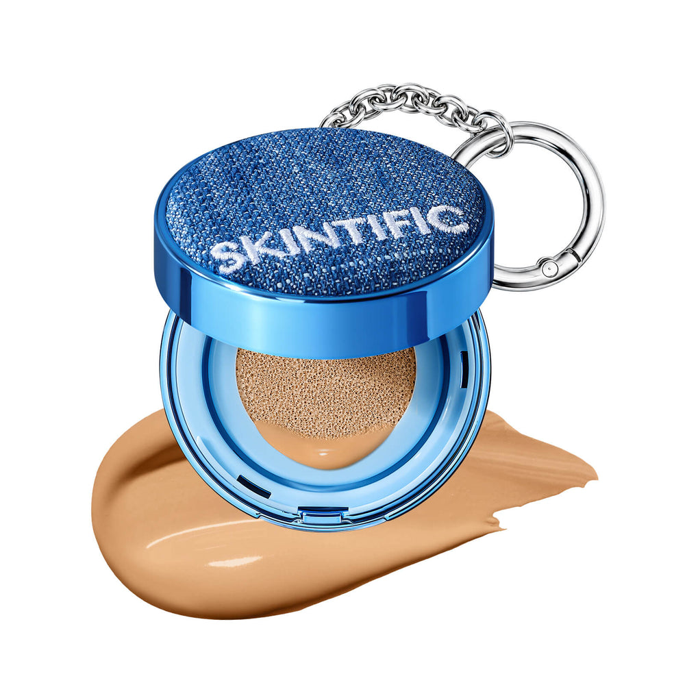 Base de maquillaje cushion mini Perfect Stay Velvet Matte con cadena