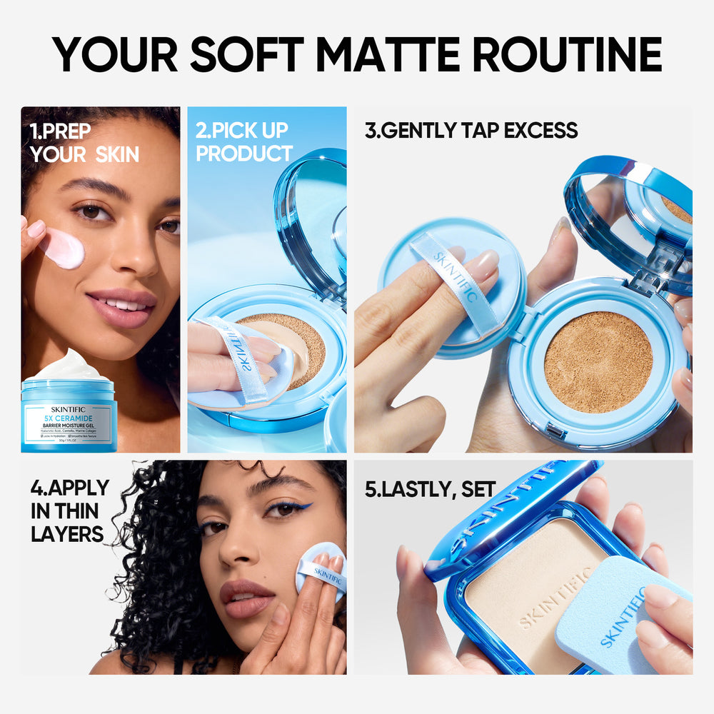 Perfect Stay Velvet Matte Cushion