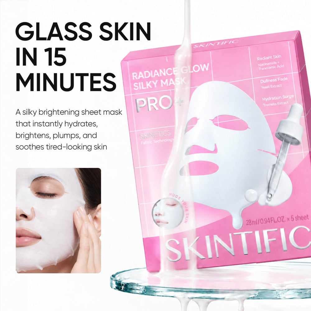 Mascarilla sedosa Radiance Glow