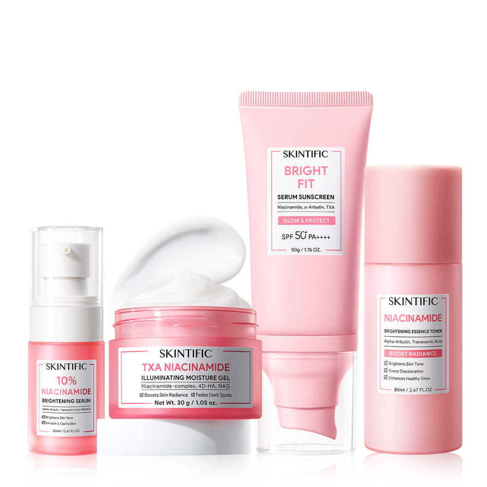 Daily Niacinamide Brightening Glow System Set