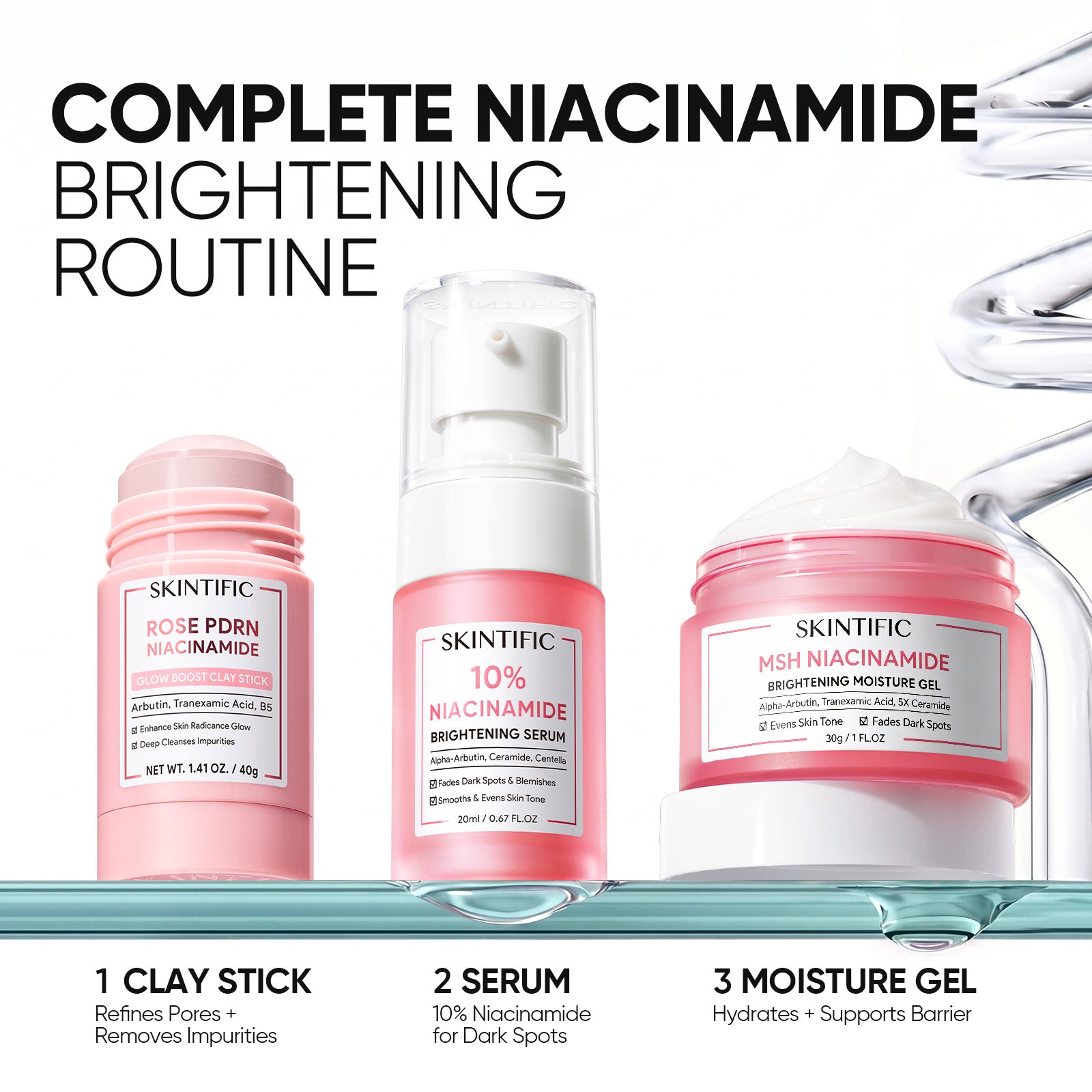 Niacinamide Brightening Set