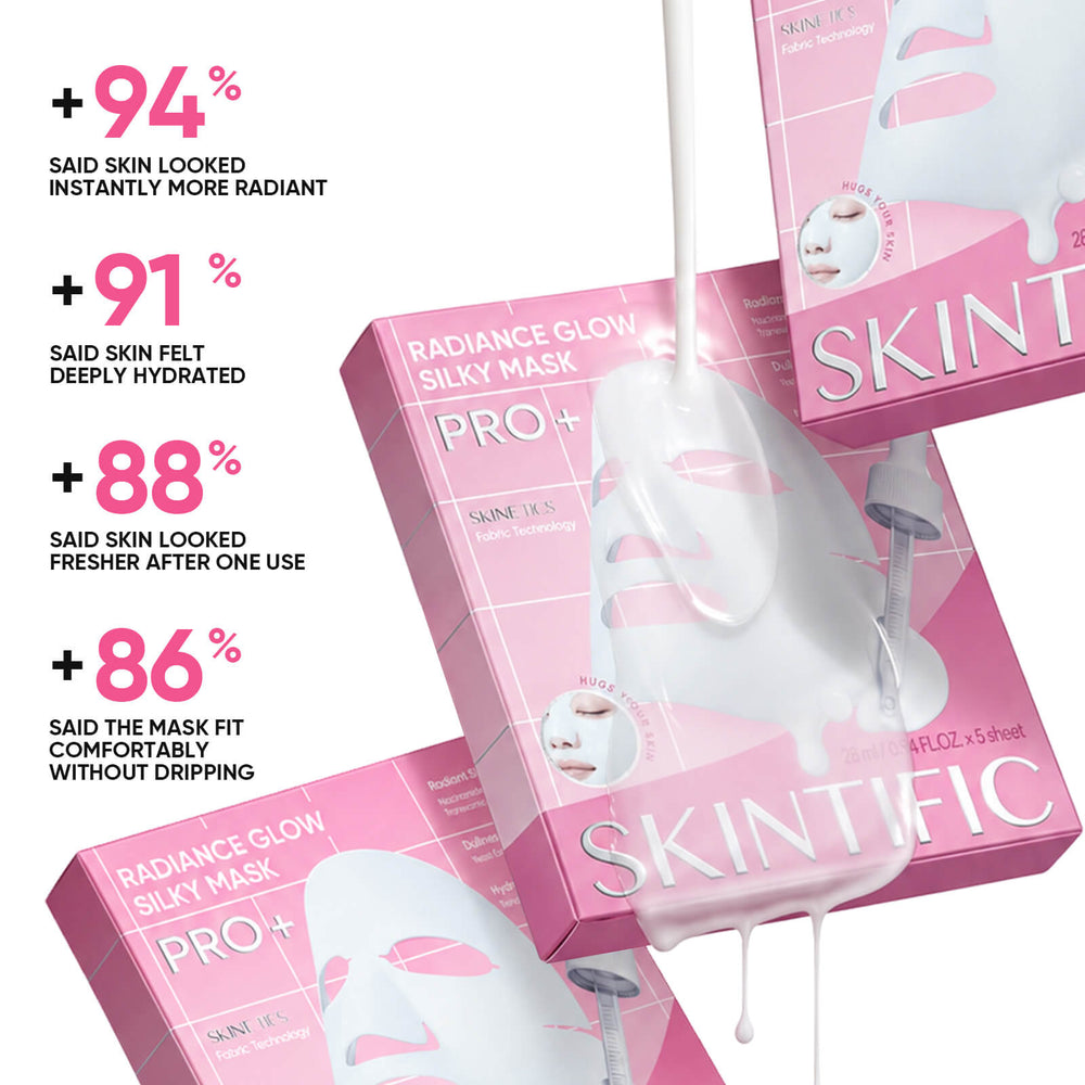 Mascarilla sedosa Radiance Glow