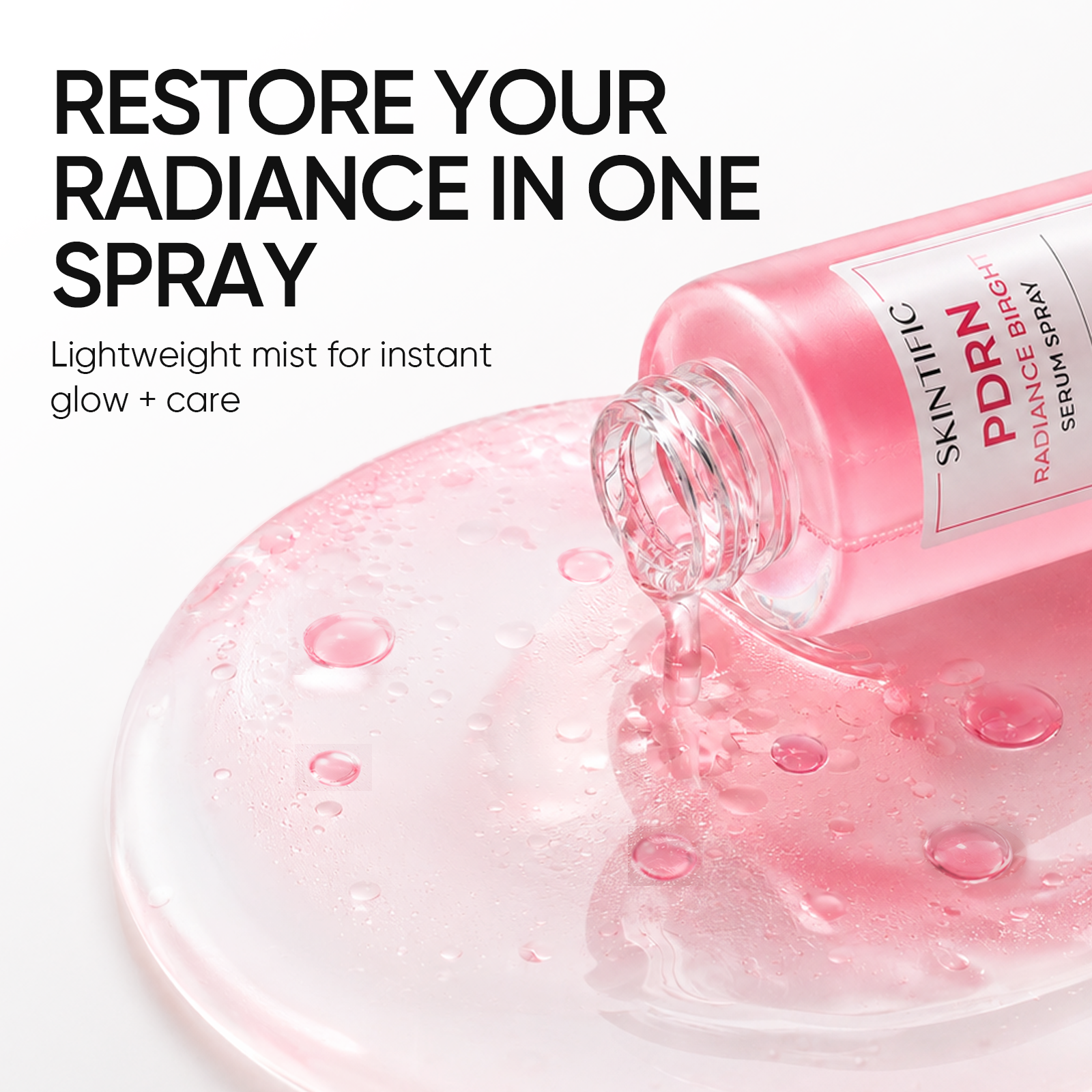 Daily Skin Tint & PDRN Serum Spray Glow Base Set