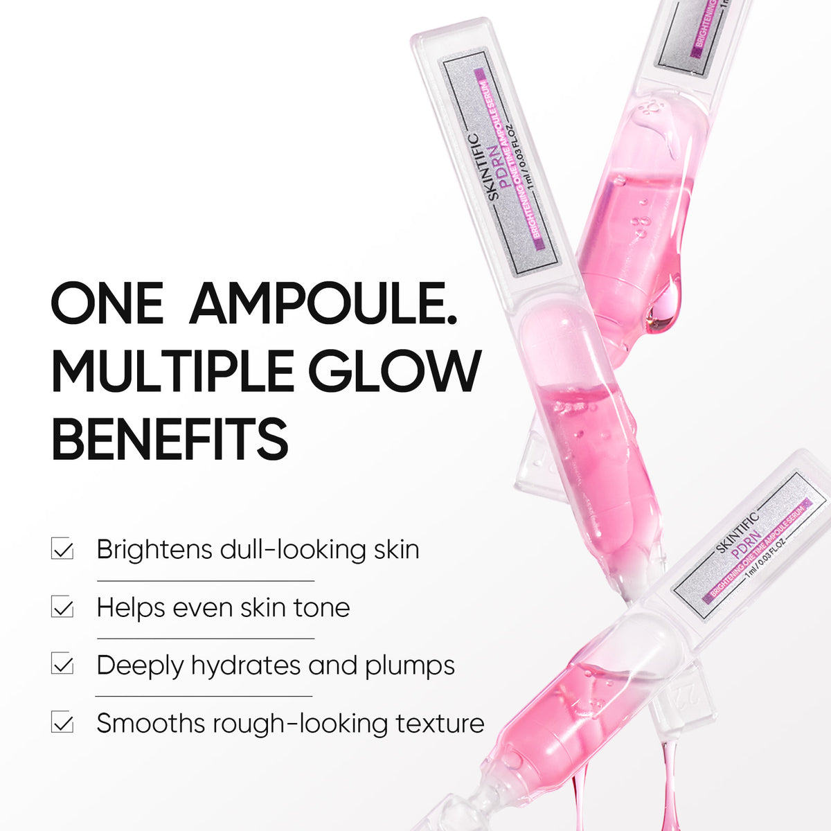 Set de ampollas revitalizantes PDRN Glow