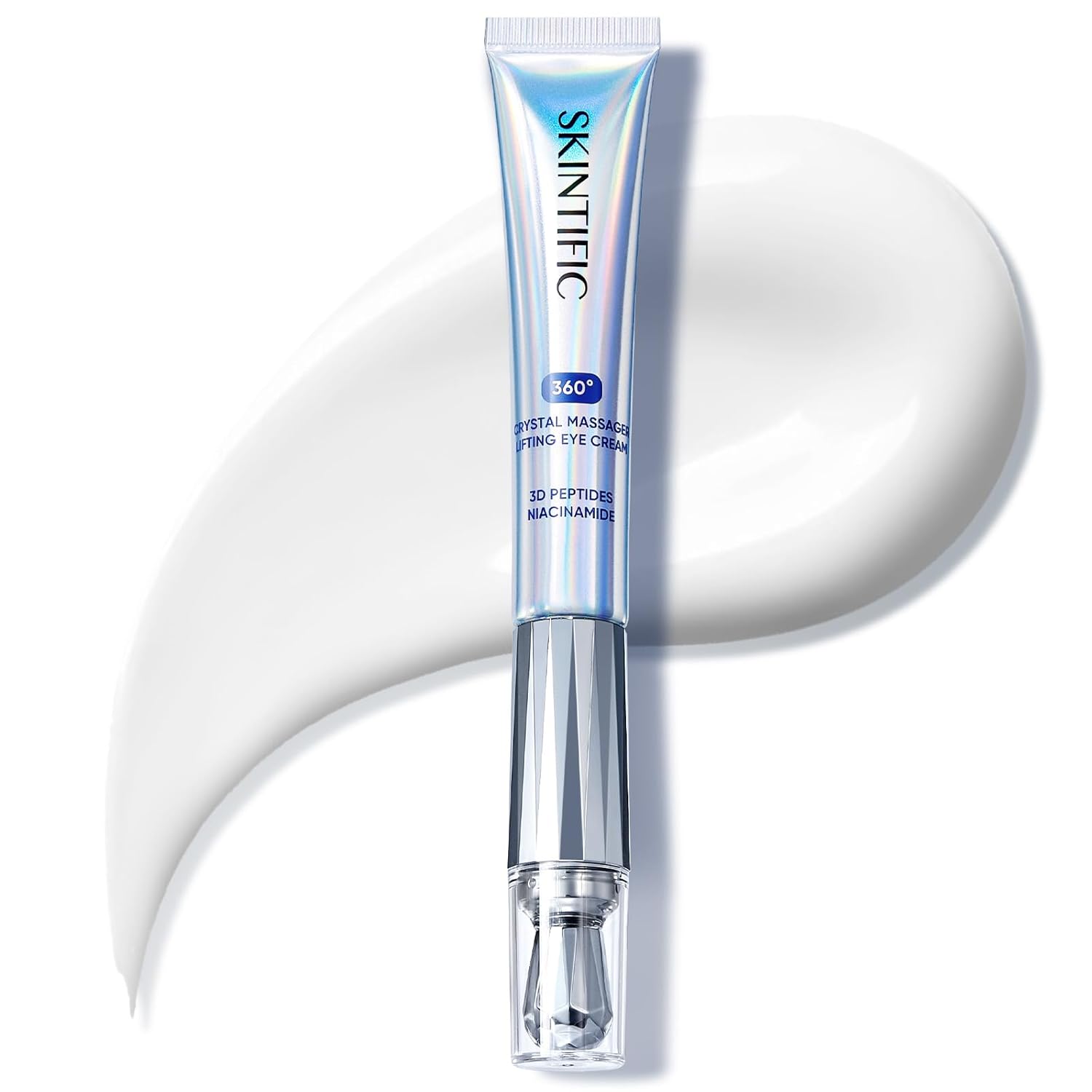 Crema Lifting para Ojos con Masajeador 360° de Cristal