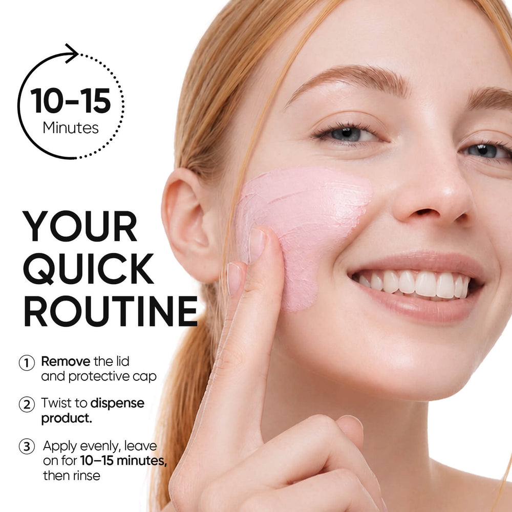 Rose PDRN Niacinamide Glow Boost Clay Stick