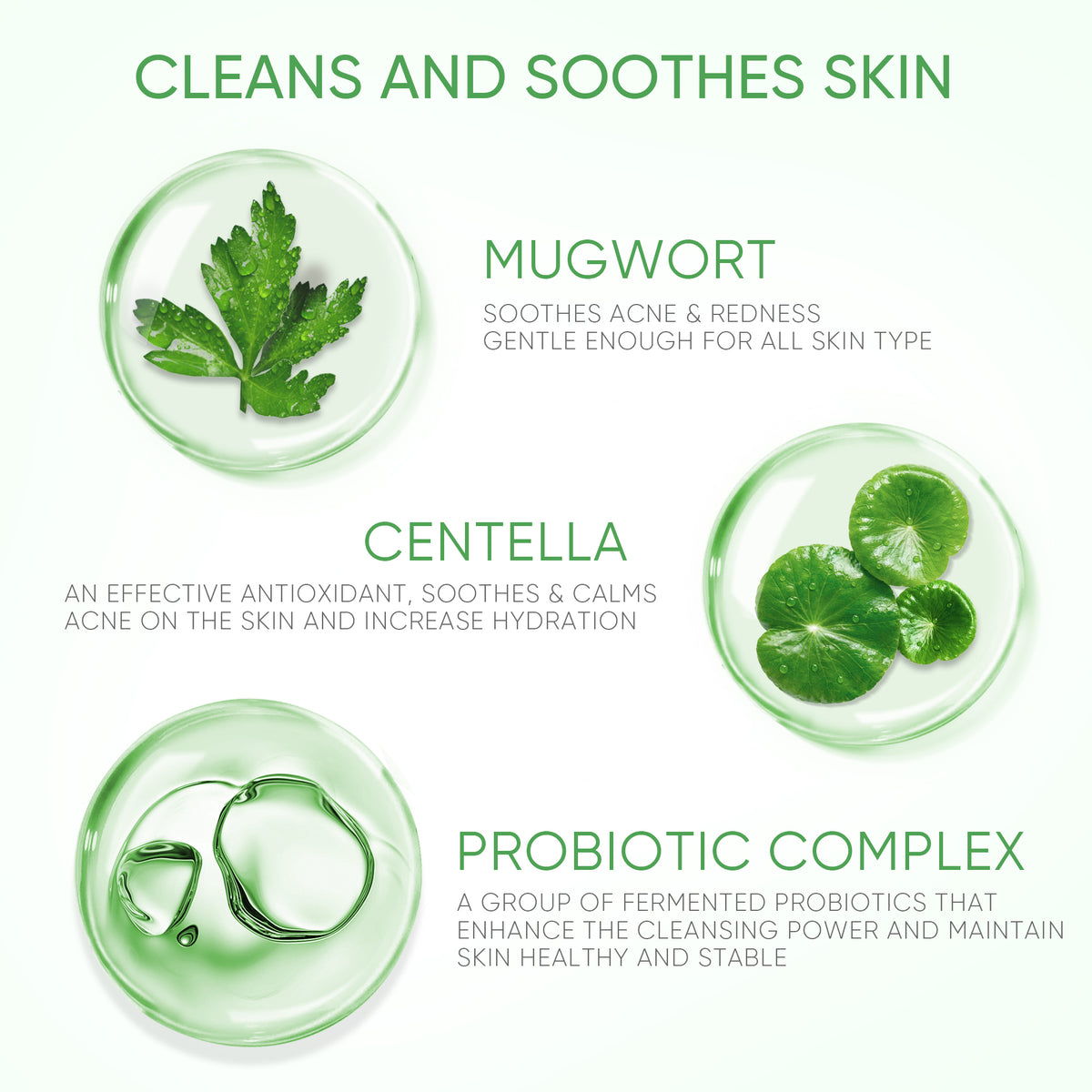 Mugwort Purifying Micellar Makeup Remover with Ceramide & Centella