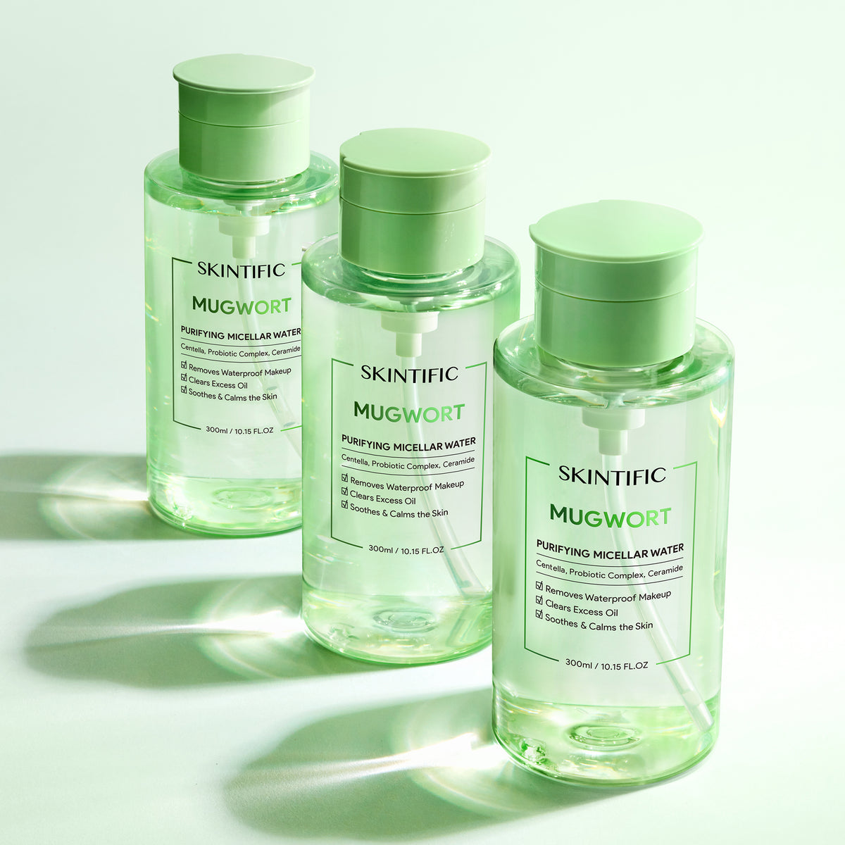 Mugwort Purifying Micellar Makeup Remover with Ceramide & Centella
