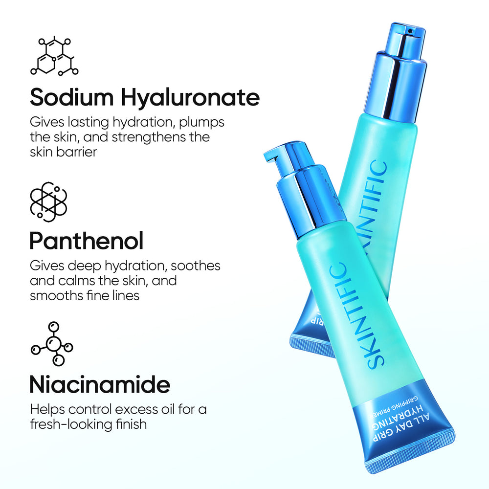Prebase hidratante adherente All Day Grip