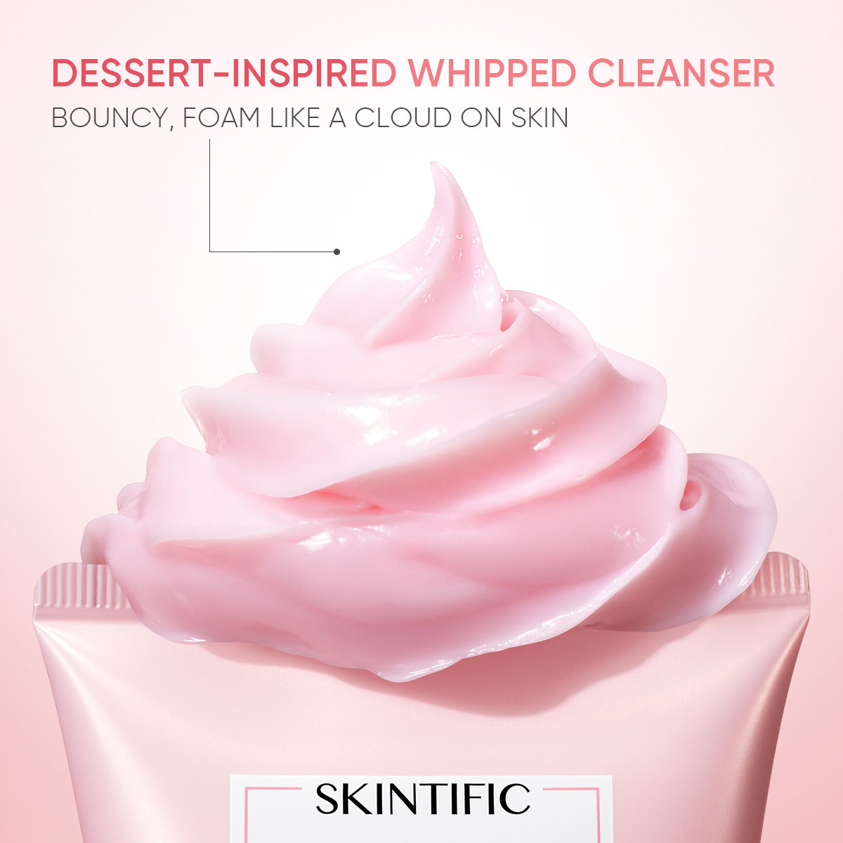 Limpiador Facial en Crema Batida Iluminadora de Rosa de Damasco