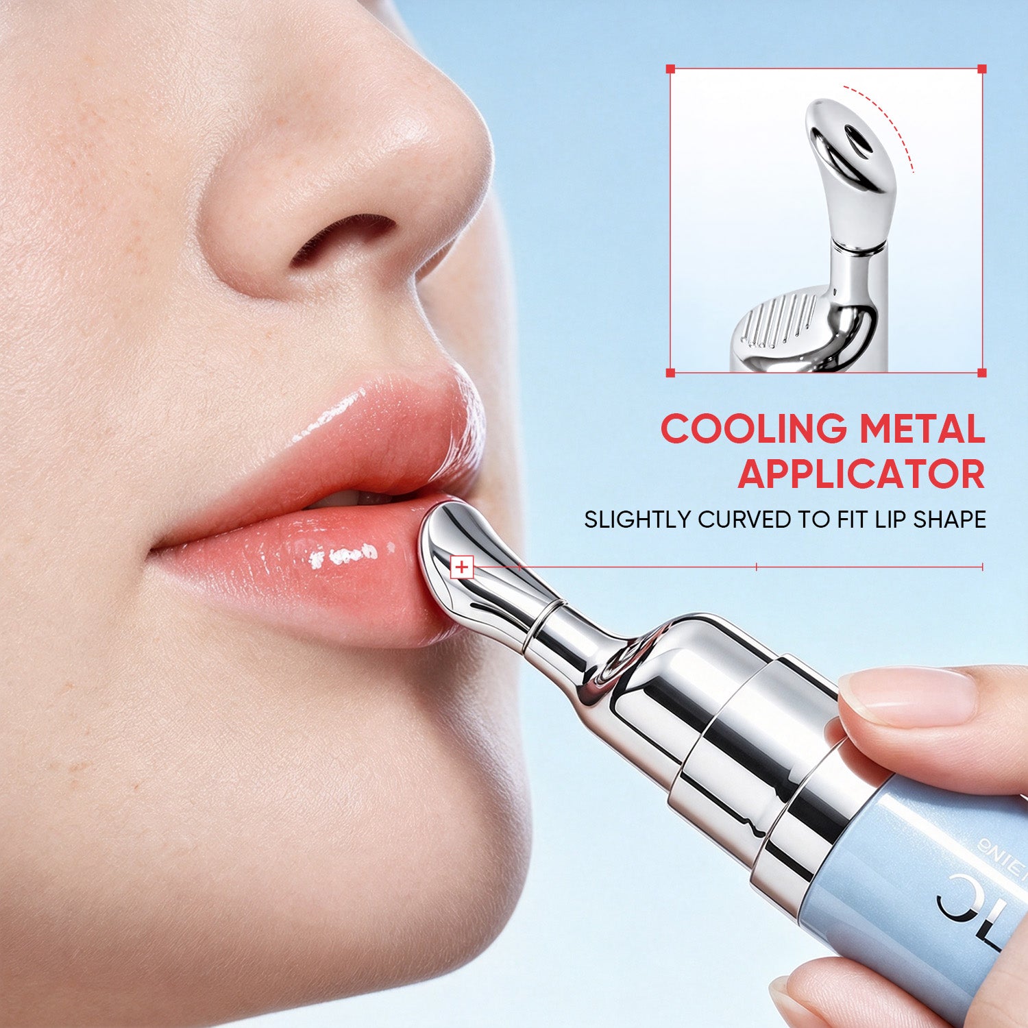 Intensive Moisturizing Glossy Peptide Lip Serum 3Pcs Set