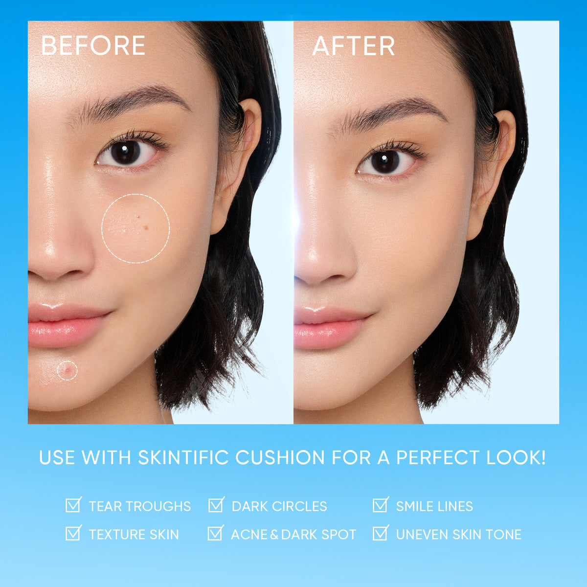 Cover Perfect Serum Concealer Long Lasting High Coverage Concealer