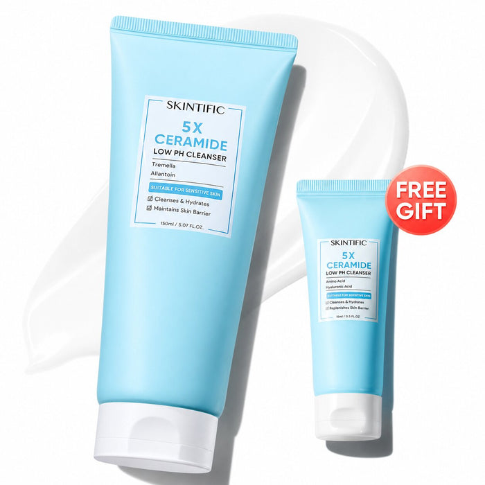 Limpiador facial 5X Ceramidas pH bajo