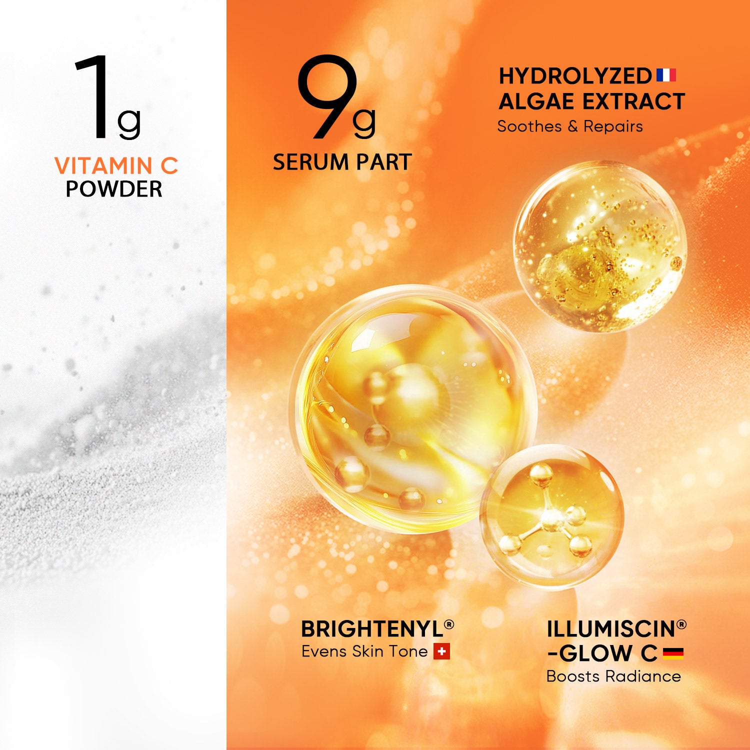 Vitamin C Brightening Serum & Moisturizer Set